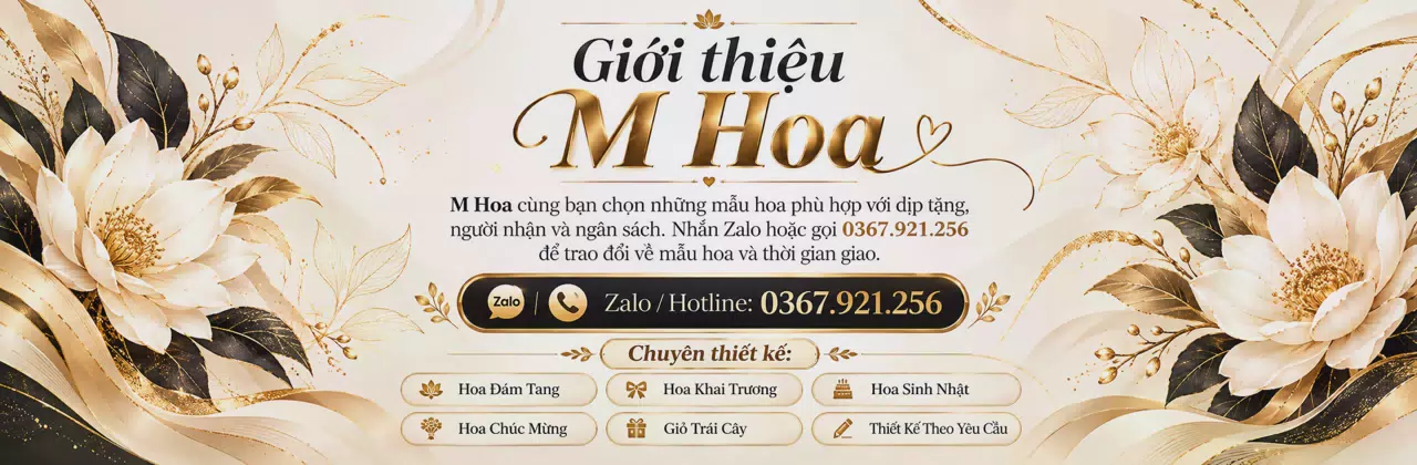Ảnh bìa Shop hoa tươi Xã Thạnh Hưng An Giang - Để lời nhắn thêm dịu dàng